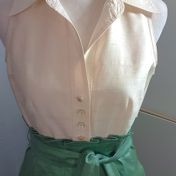 Kay Unger New York Women's 100% Silk Dress Perfect for Spring Size 4 - Picture 5 of 13